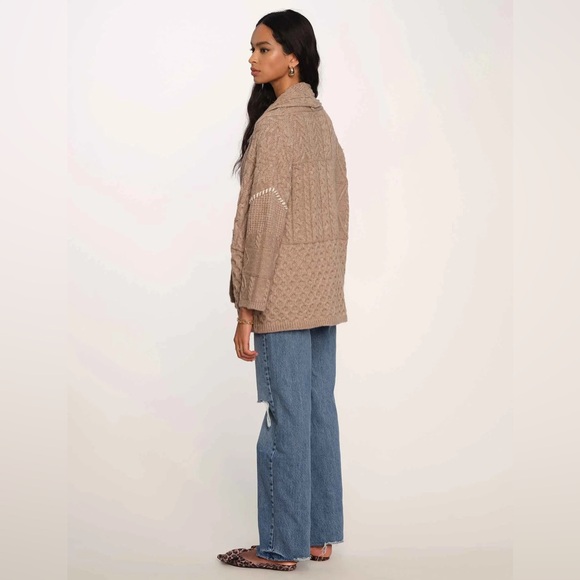 Heartloom Aletta cardi- taupe - Picture 6 of 9